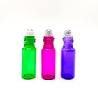 5ml 10ml Frosted Glass Roll On Bottles Refillable Empty Perfume Roller Bottles