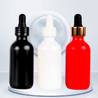 Leak Proof Cosmetic Dropper Bottles Aluminium Alloy Cap 2 Oz Tincture Bottles